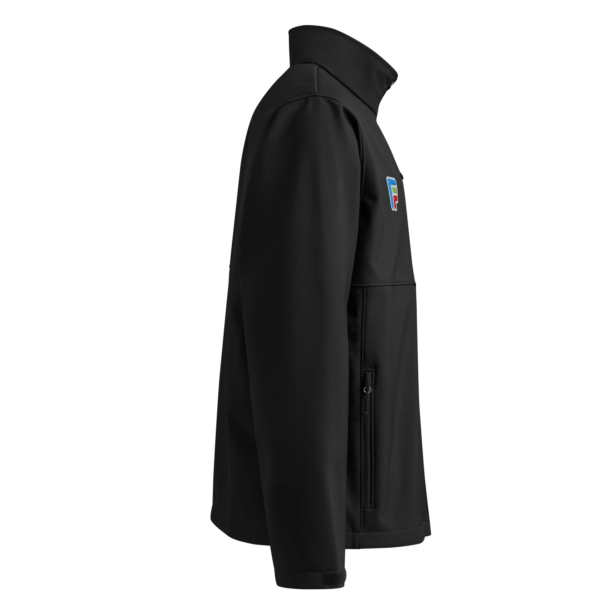 Columbia soft shell jacket with Facer logo mark - Image 4