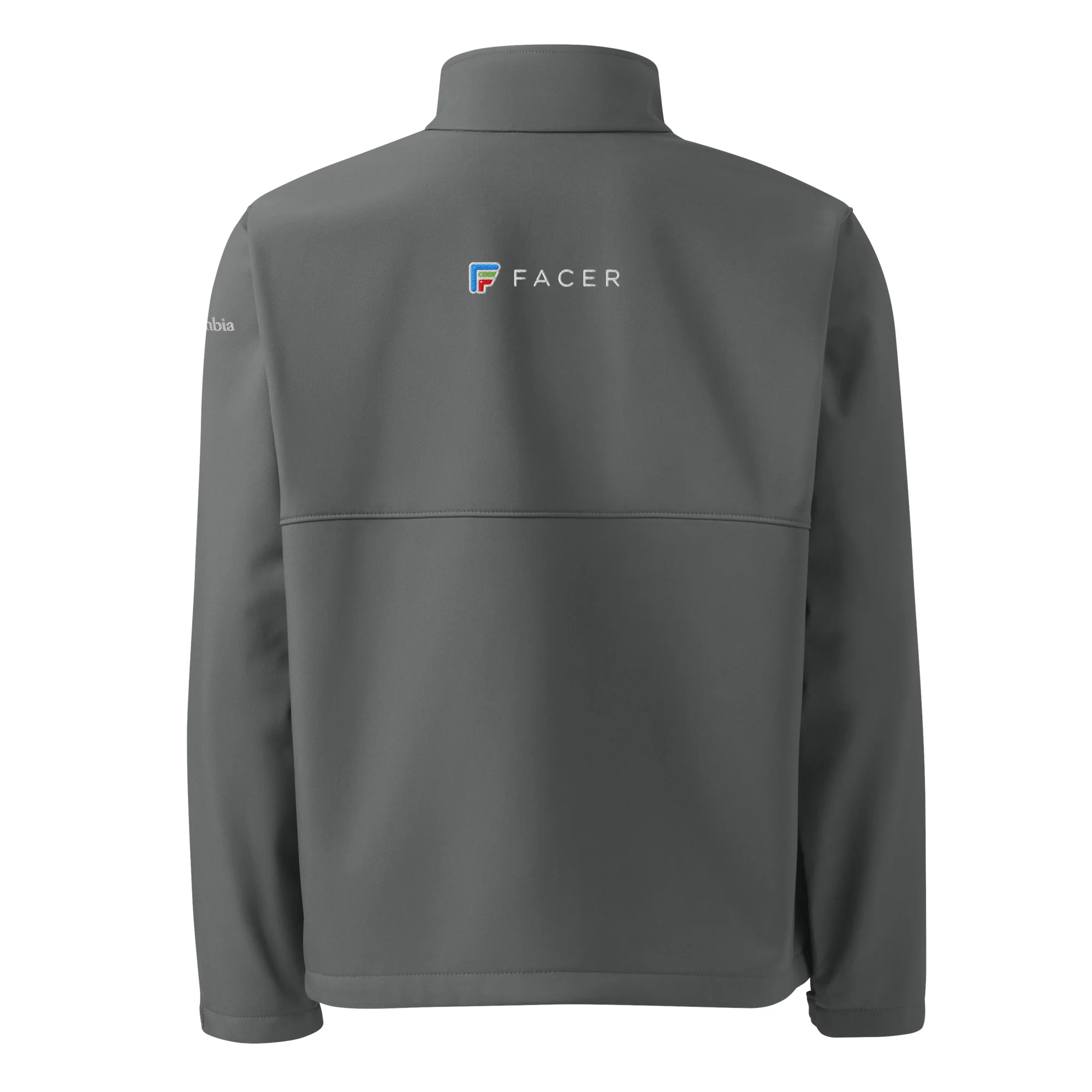 Columbia soft shell jacket with full Facer logo - Image 10