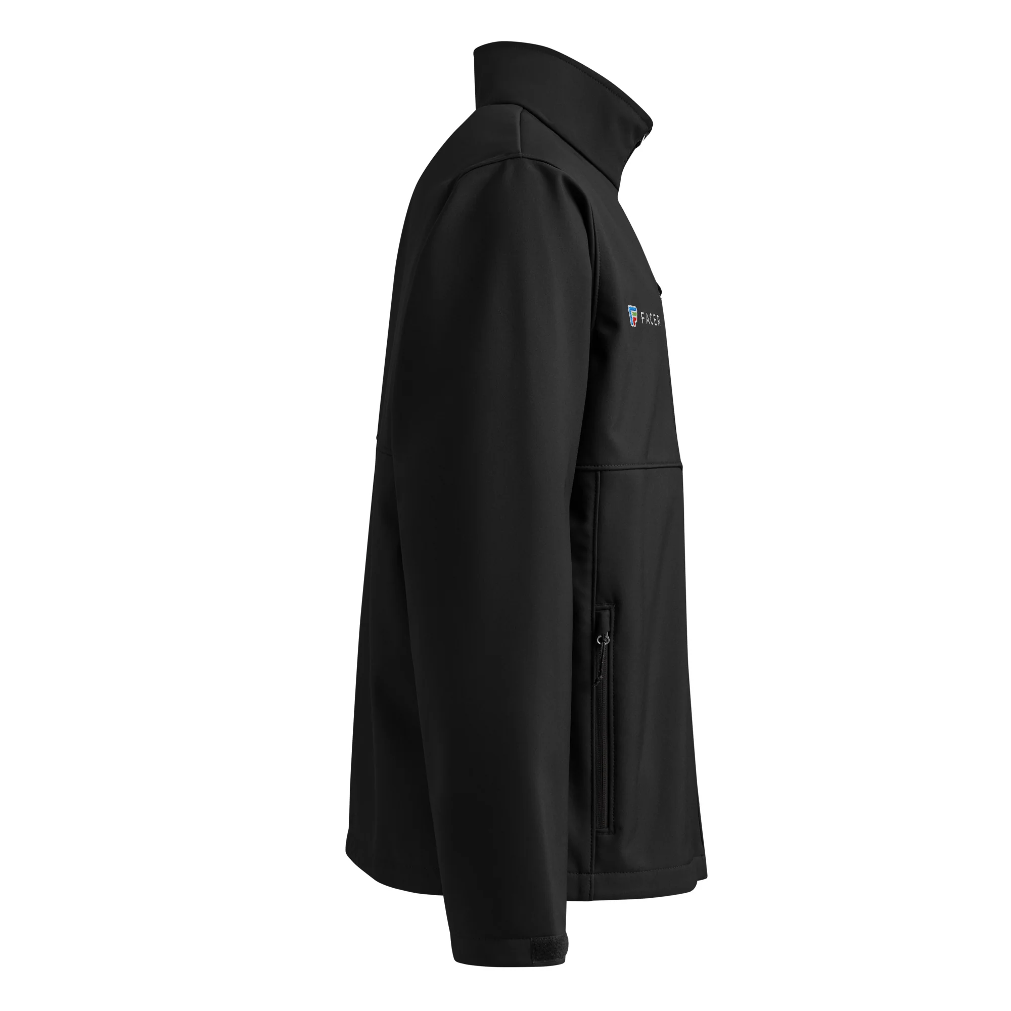 Columbia soft shell jacket with full Facer logo - Image 4