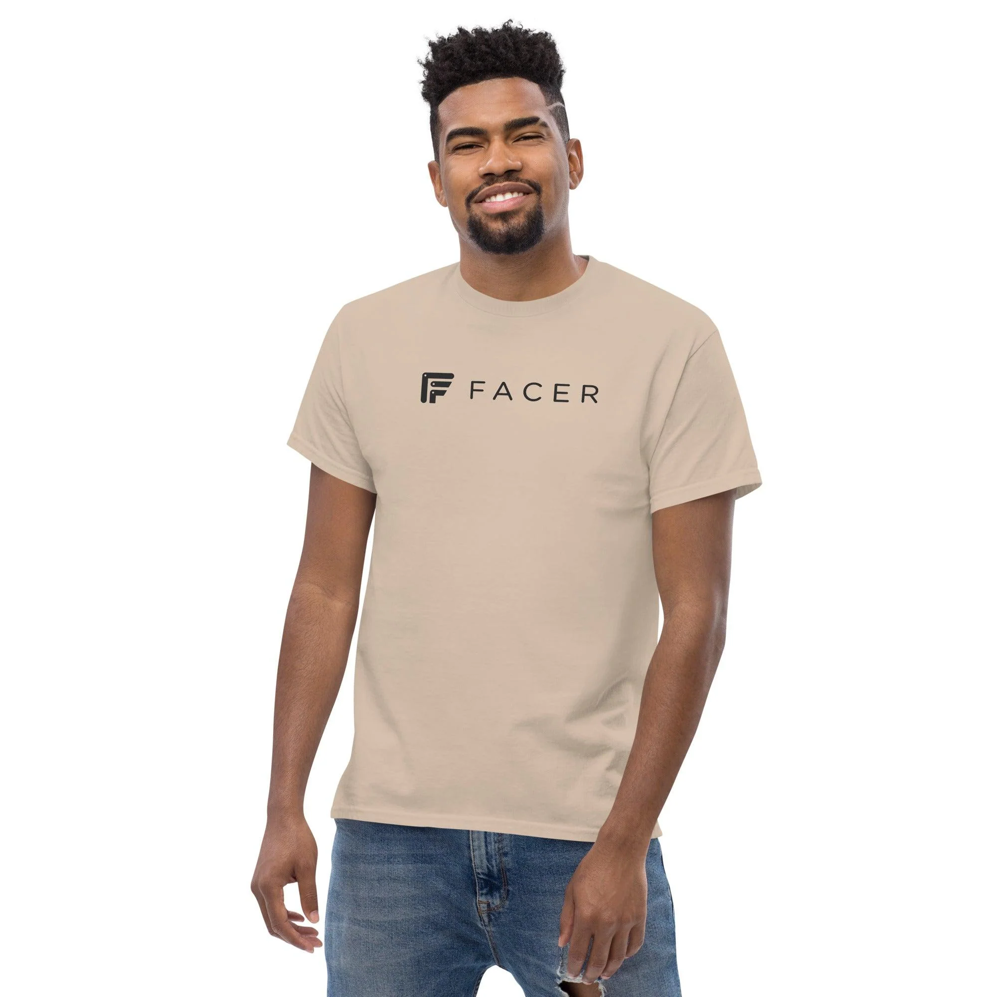 Facer classic T-shirt for men - Dark logo - Image 10