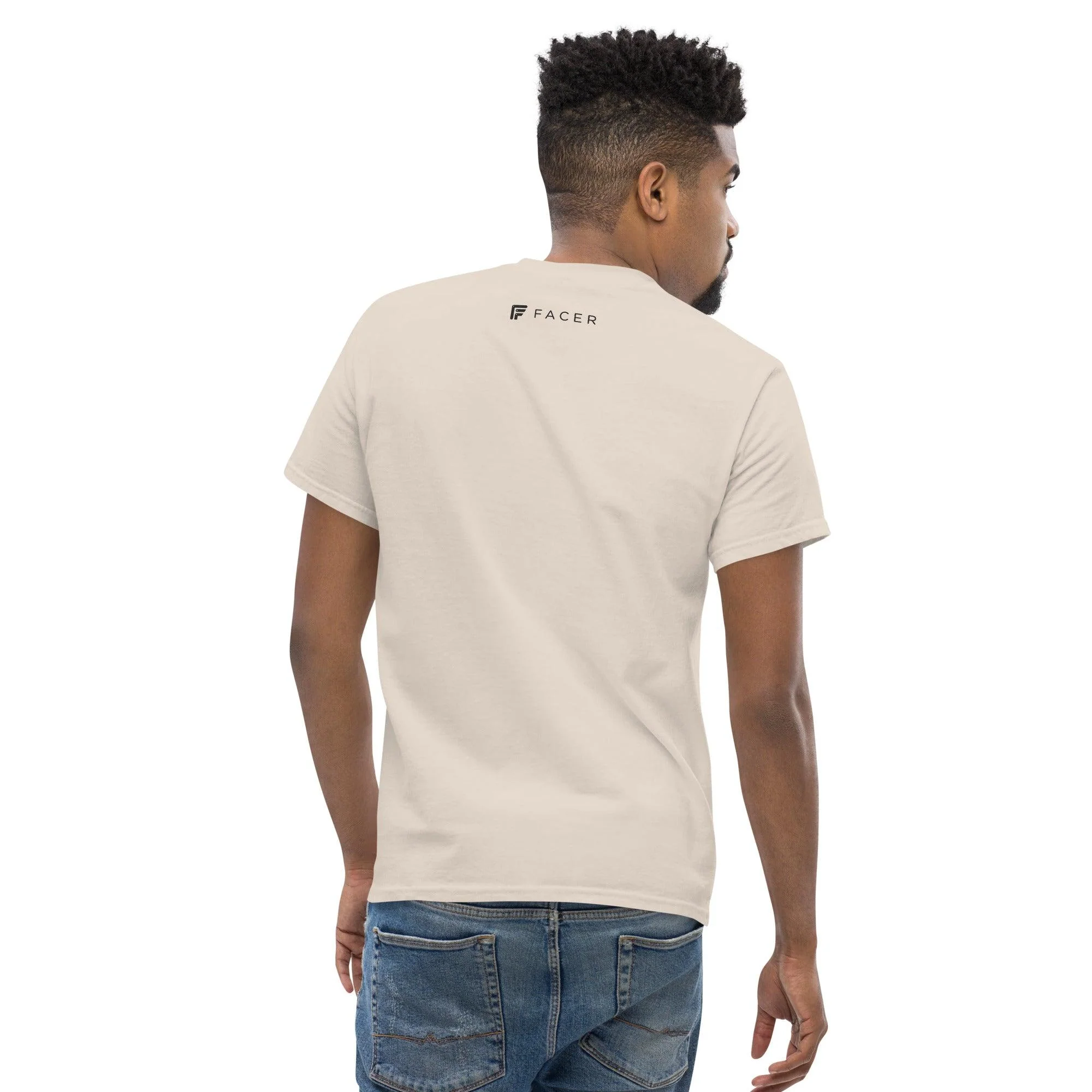 Facer classic T-shirt for men - Dark logo - Image 20