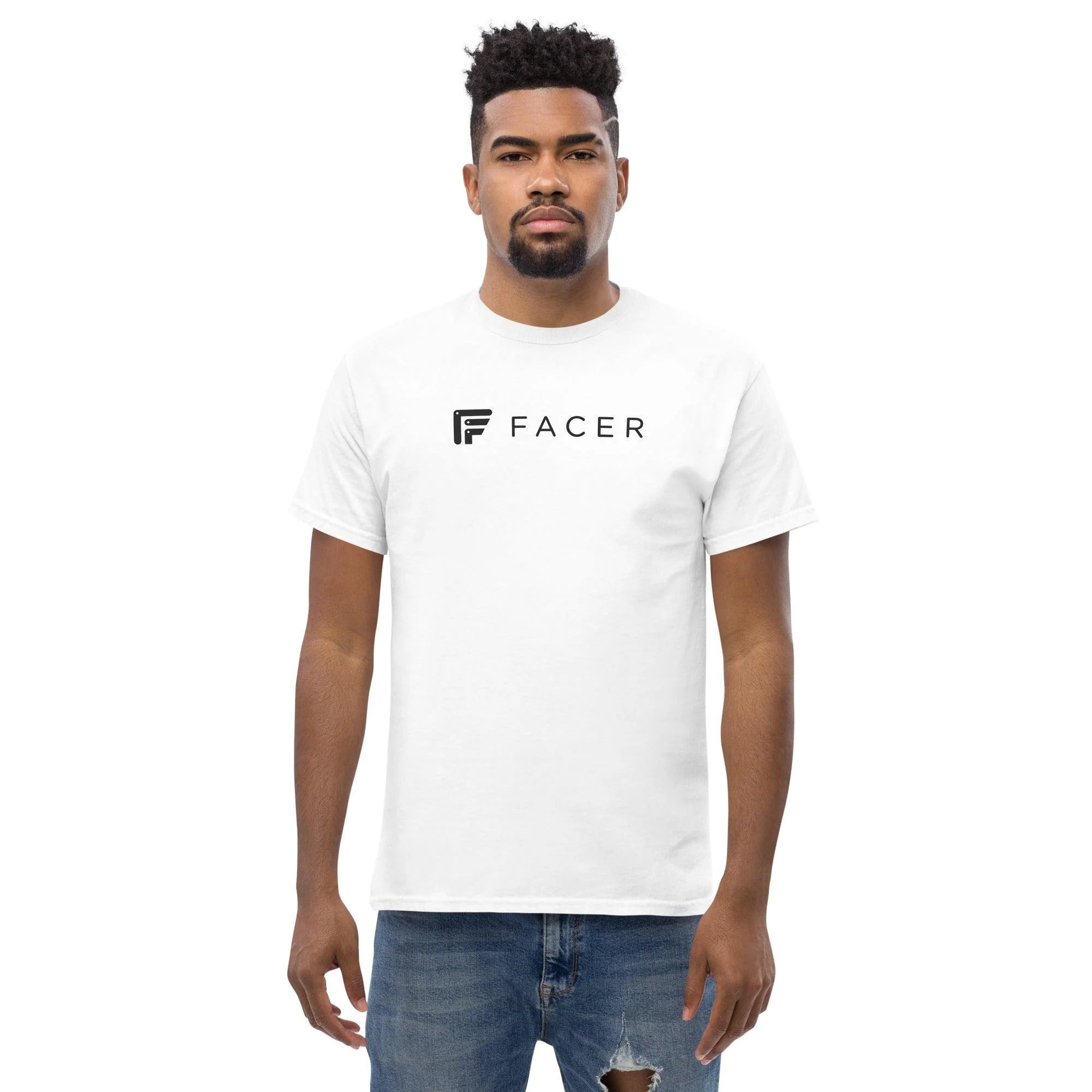 Facer classic T-shirt for men - Dark logo - Image 25