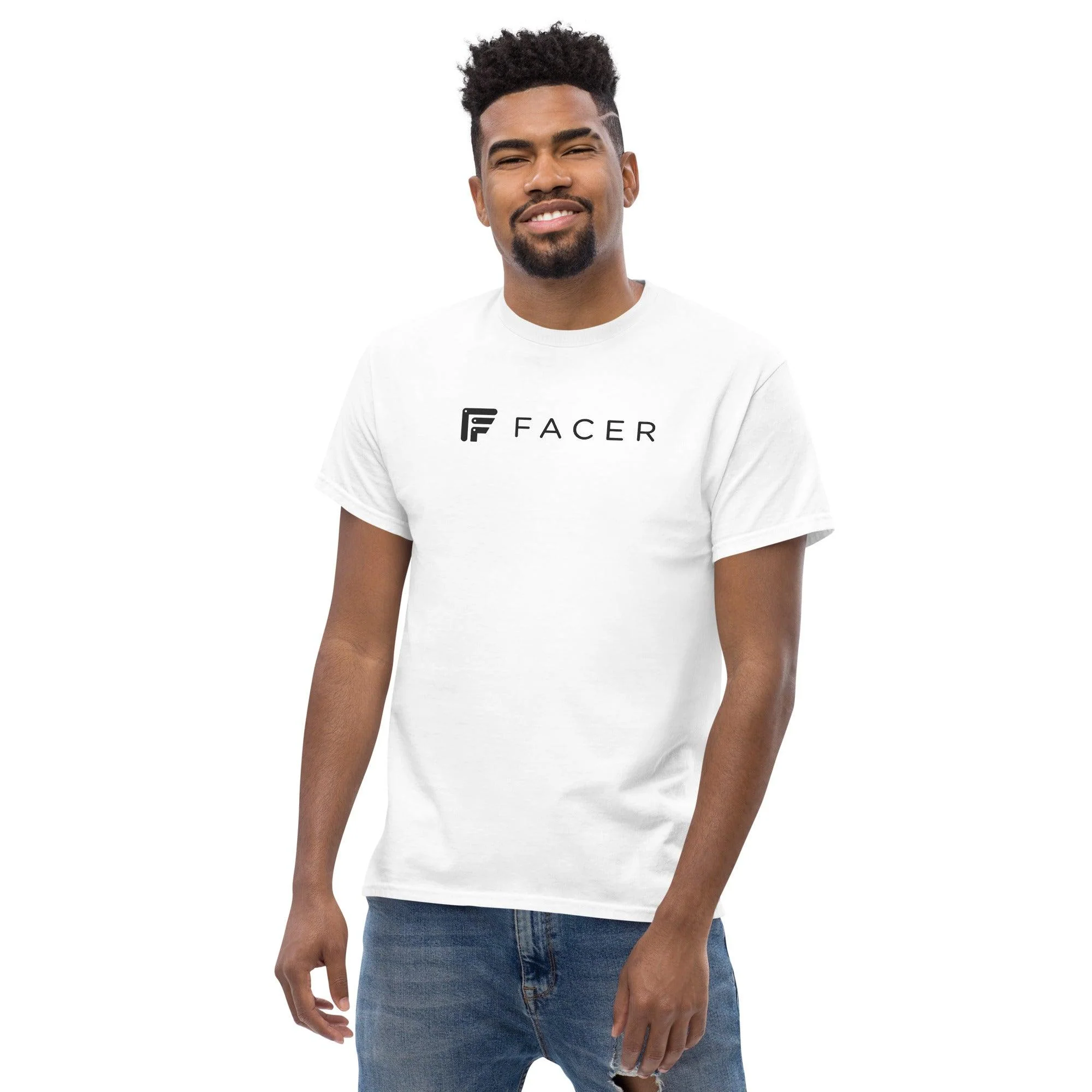 Facer classic T-shirt for men - Dark logo - Image 26