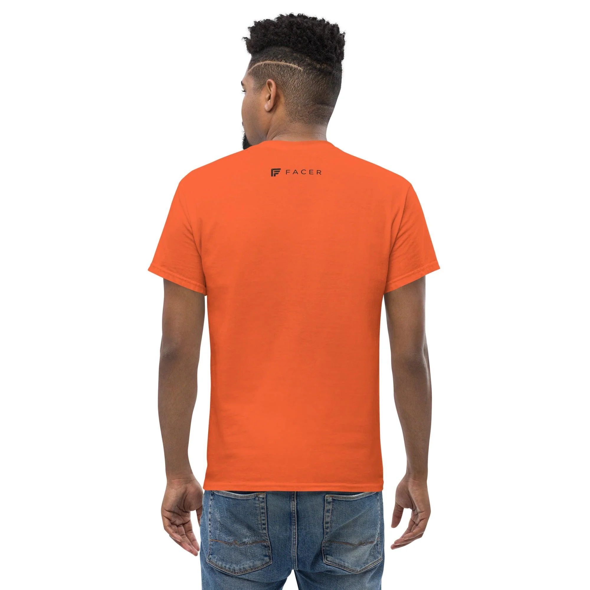 Facer classic T-shirt for men - Dark logo - Image 4