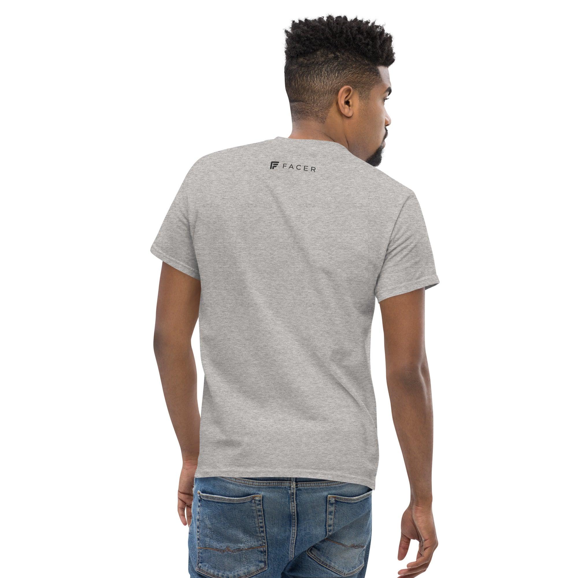 Facer classic T-shirt for men - Dark logo - Image 8